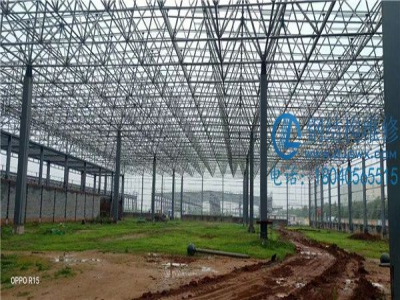 陕西武威中建二局钢结构网架安装施工